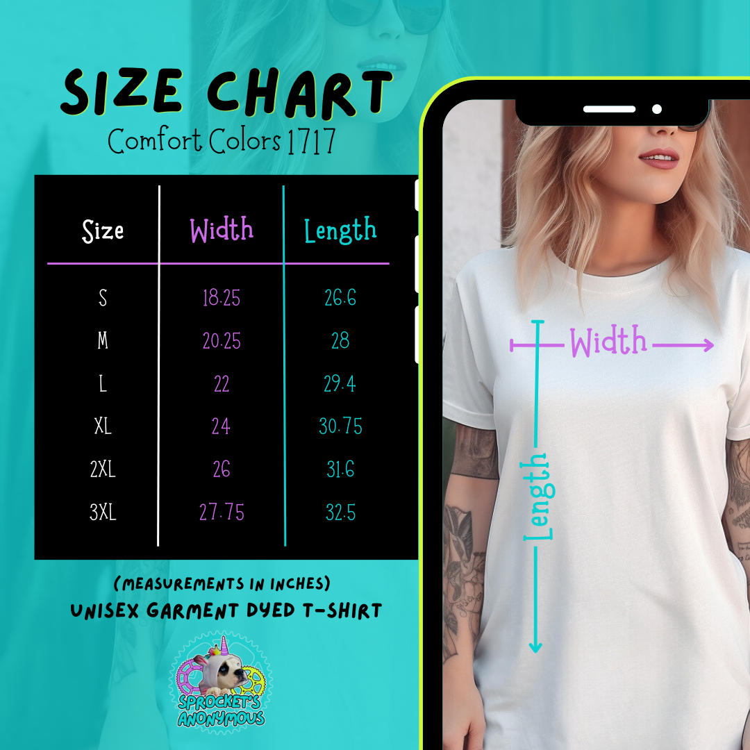 Halloween Spooky "Spookie" Season, Cute Ghost Cookie, Comfort Colors® Unisex Shirt