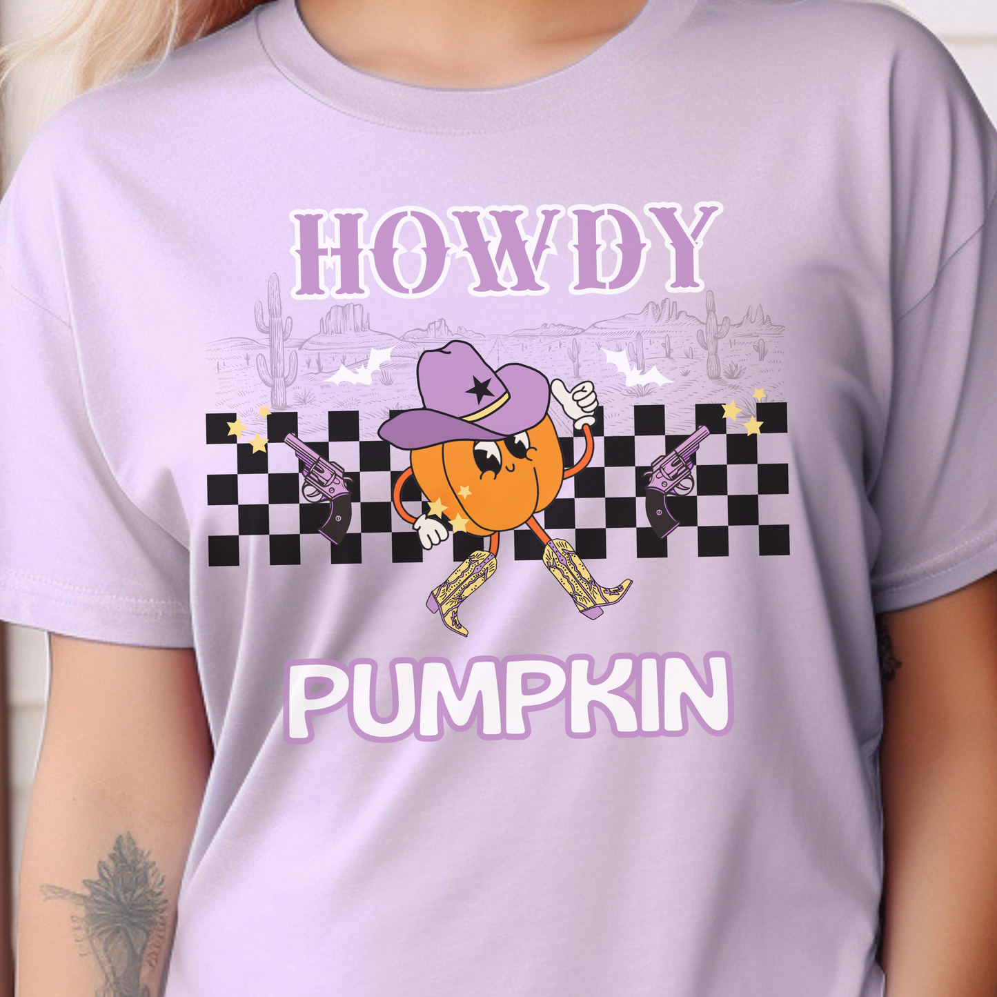 Howdy Pumpkin Halloween, Comfort Colors® Unisex Shirt