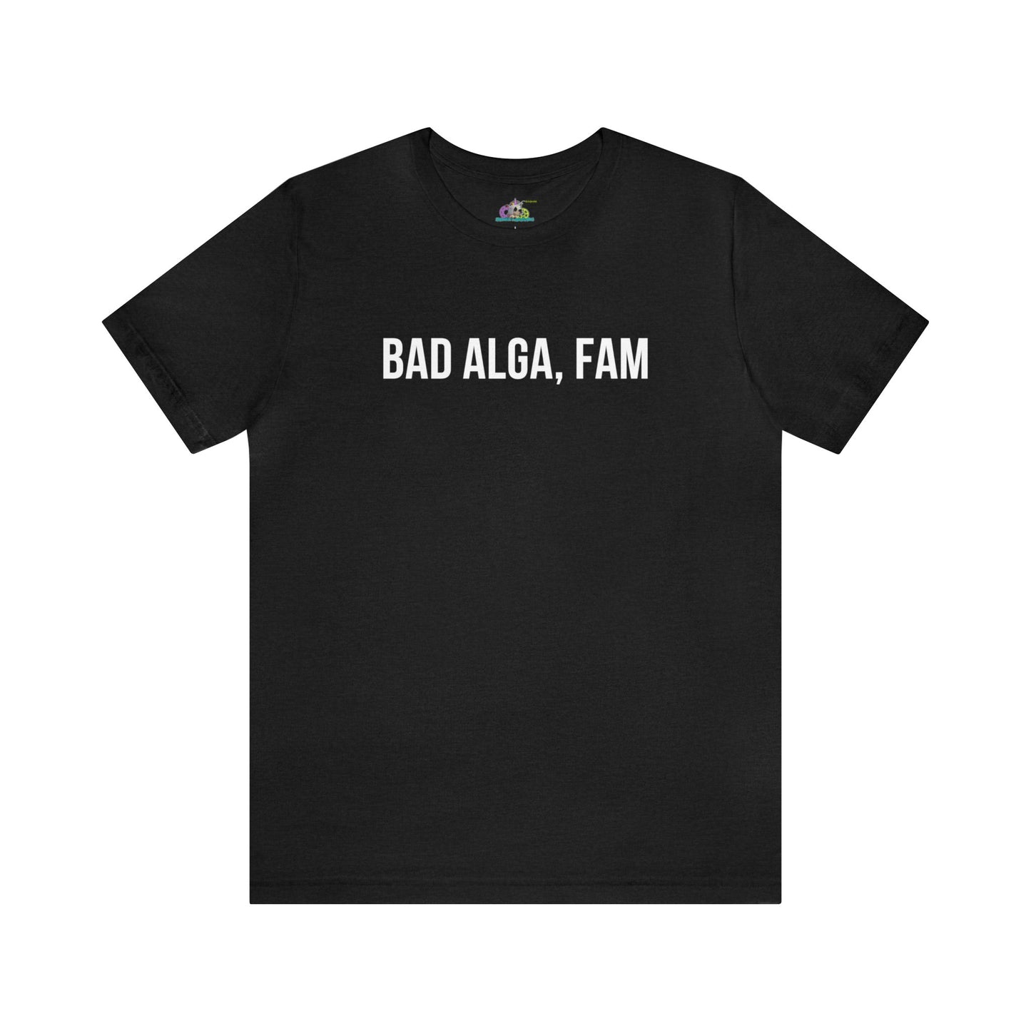 Bad Alga, Bella + Canvas 3001, Unisex Jersey Short Sleeve Tee