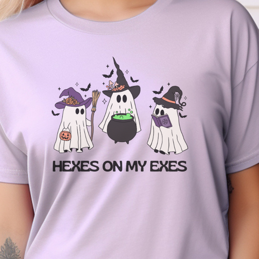 Halloween Hexes On My Exes Comfort Colors® Unisex Shirt