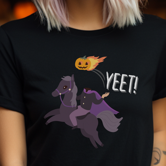 Headless Horseman YEET, Bella + Canvas 3001, Unisex Jersey Short Sleeve Tee