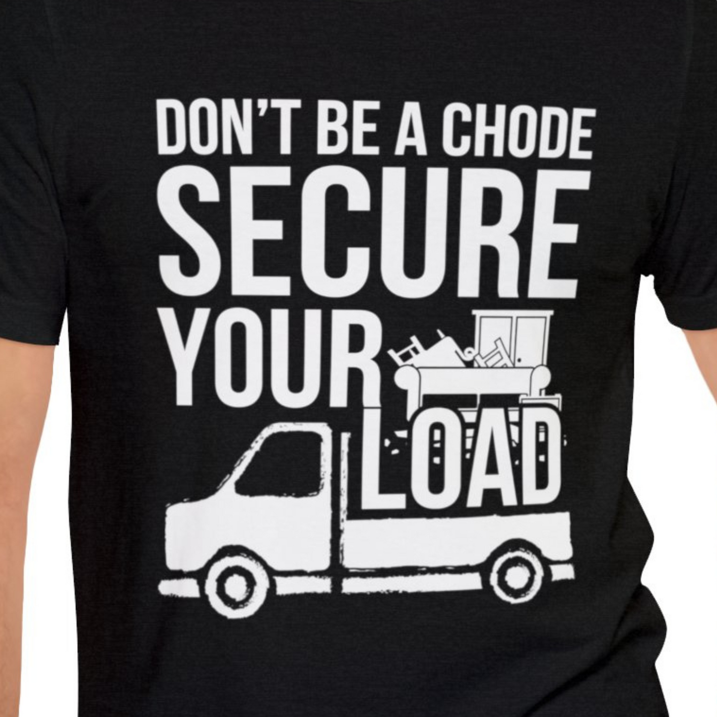 Don't Be A Chode, Bella + Canvas 3001, Unisex Jersey Short Sleeve Tee